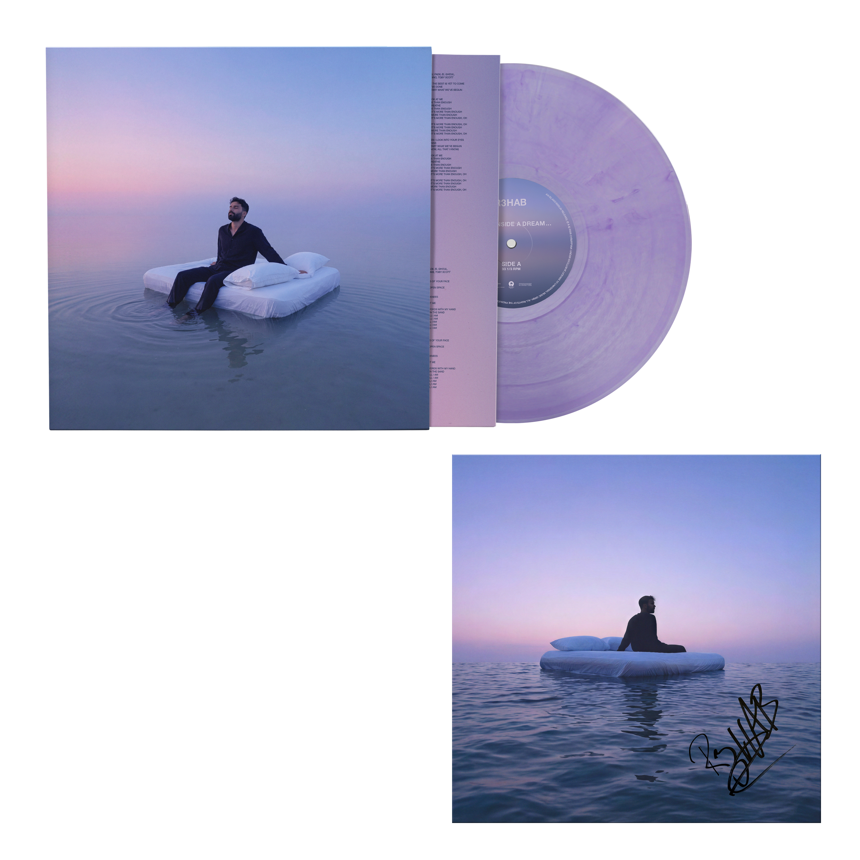 R3HAB - Dream Inside A Dream... - Vinyle Marbré 180g Édition Limitée + Artcard dédicacée