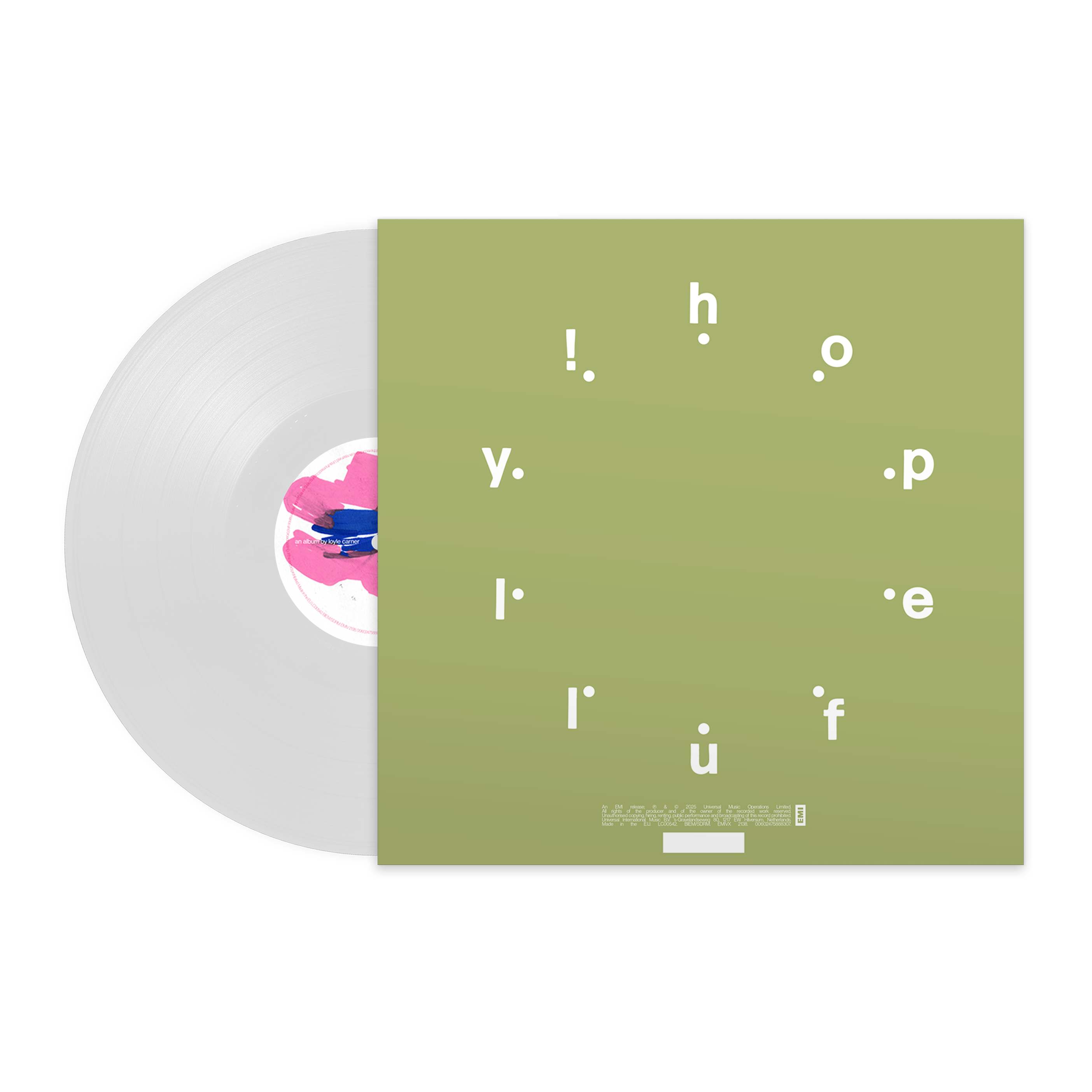 Loyle Carner - Hopefully ! - LP Standard Transparent