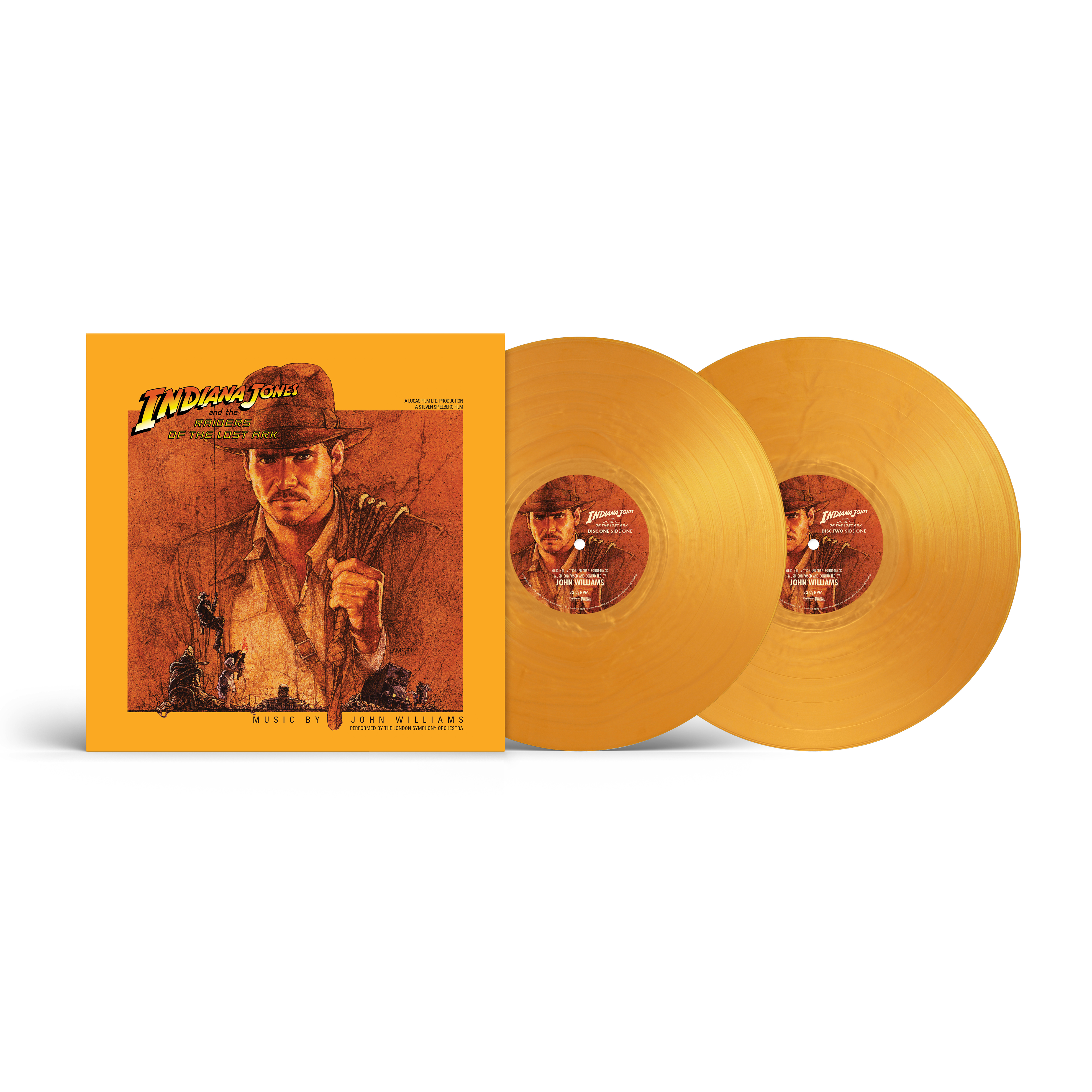 John Williams - Indiana Jones and the Raiders of the Lost Ark (45th Anniversary Edition) - Double Vinyle Gold