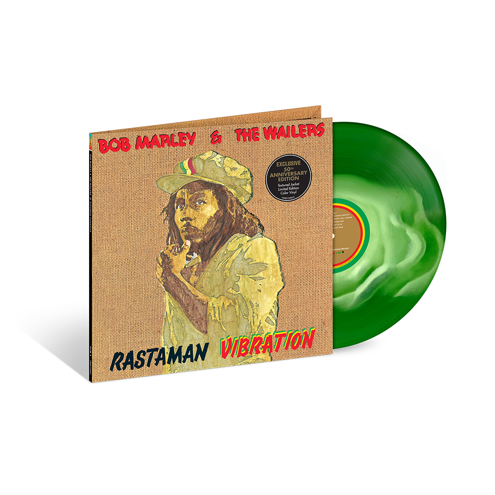 Bob Marley & The Wailers - Rastaman Vibration - Vinyle Vert (50th Anniversary Edition)