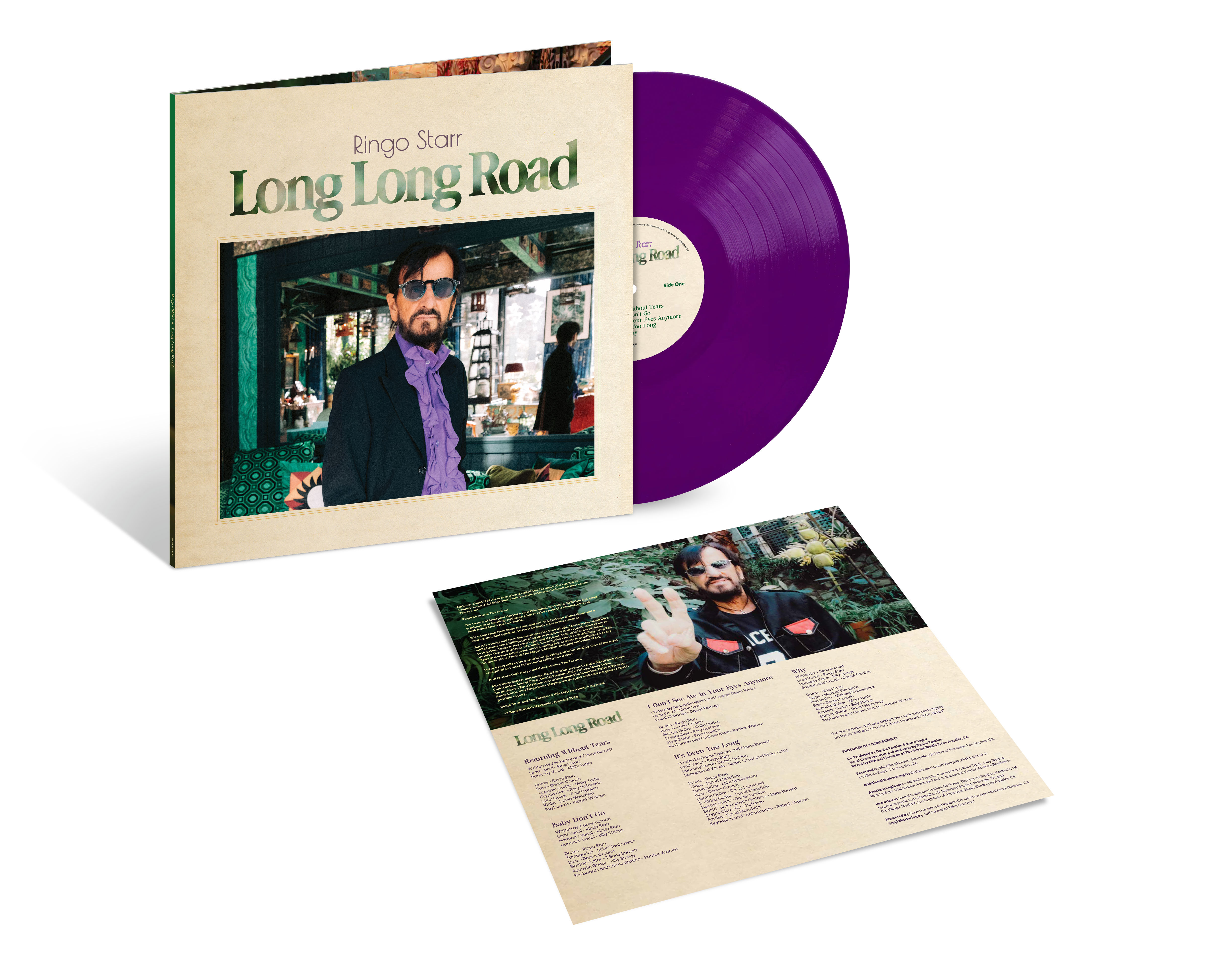Ringo Starr - Long Long Road - Vinyle Couleur Ultraviolet Dream