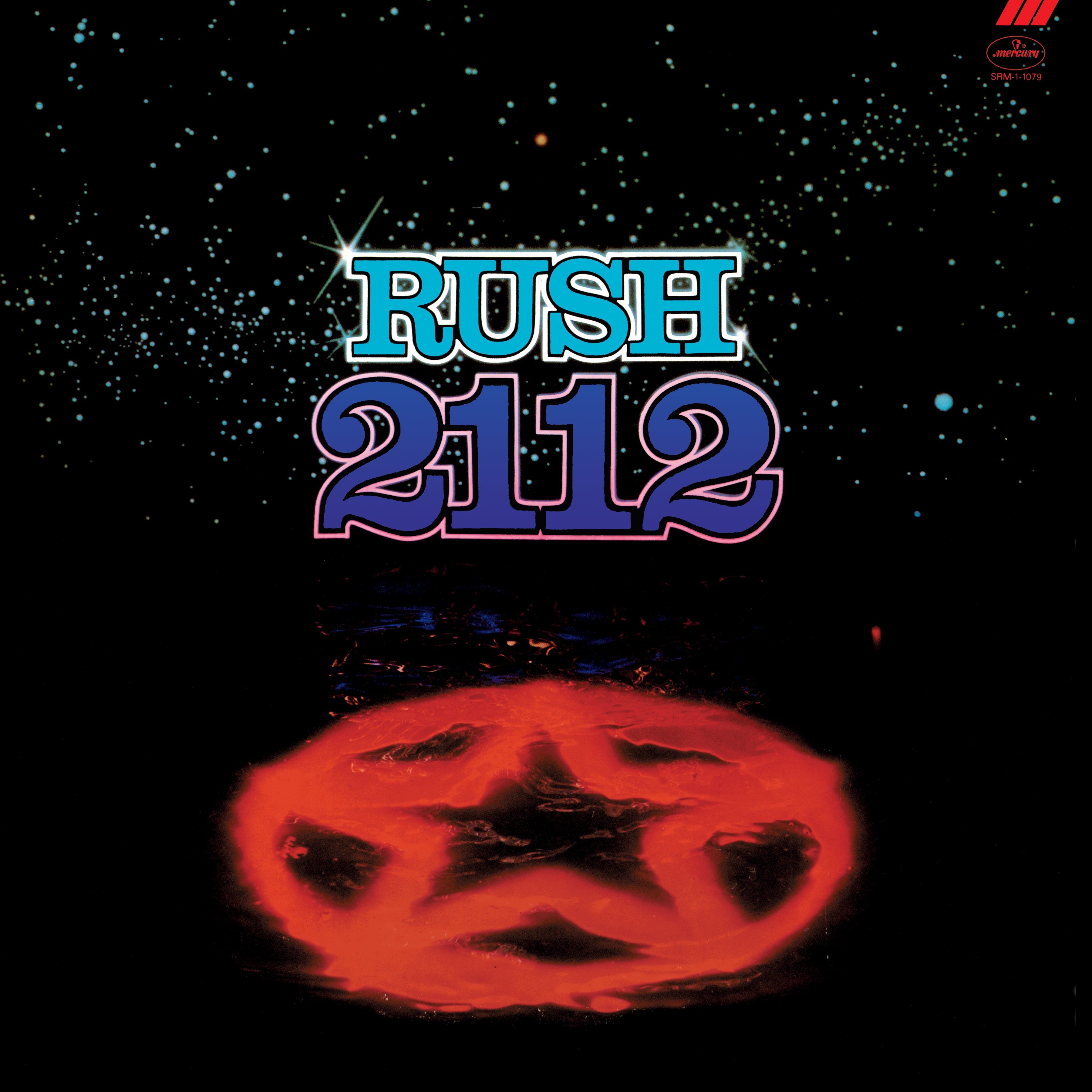 Rush - 2112 - Vinyle Liquid Filled 'Clear + Midnight'