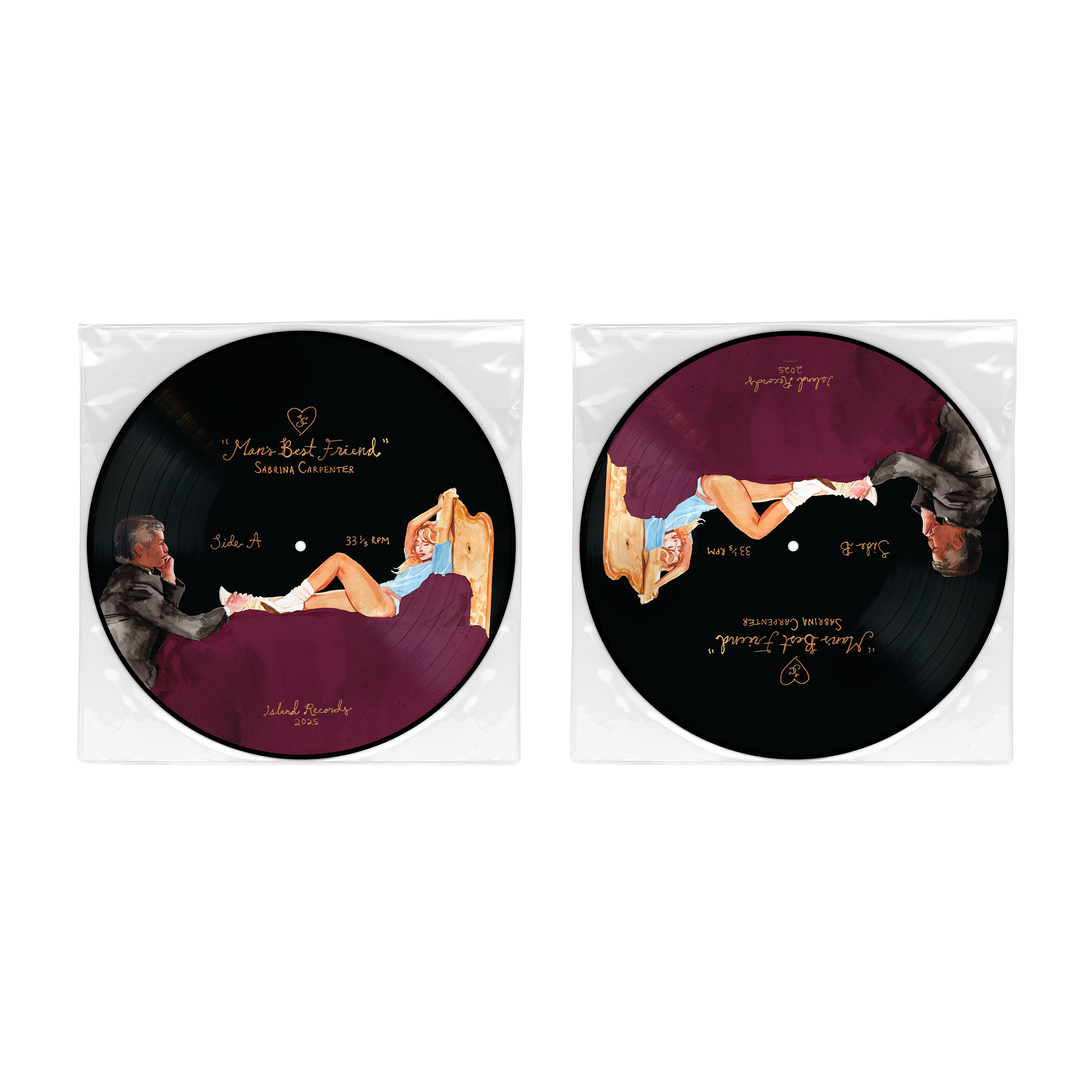 Sabrina Carpenter - Man's Best Friend - Picture Disc (Exclusivité)