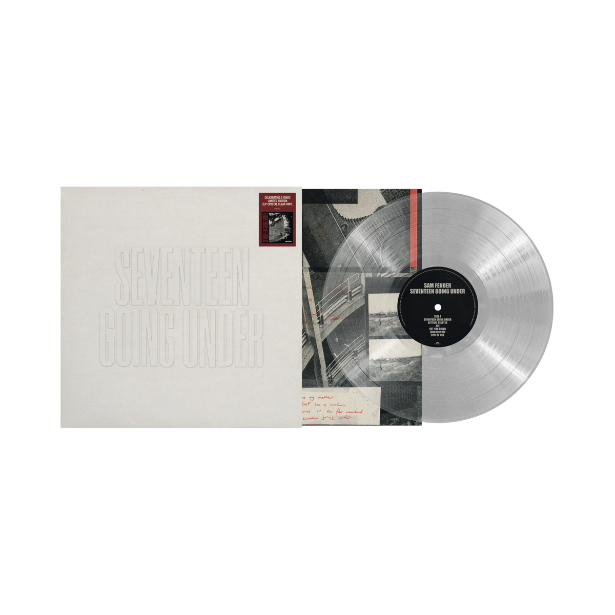 Sam Fender - Seventeen Going Under - Double Vinyle 'Crystal Clear' (5th Anniversary Edition)