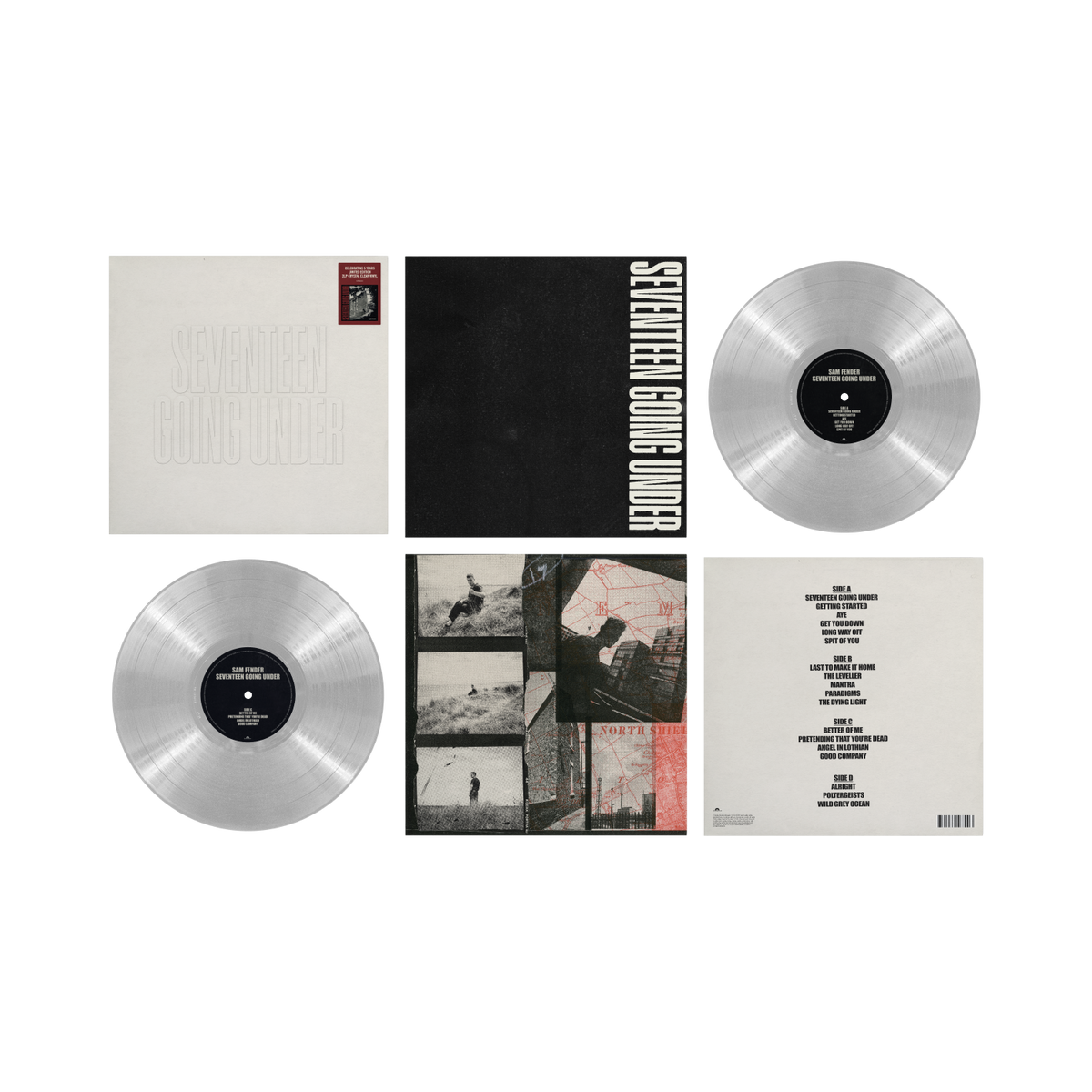 Sam Fender - Seventeen Going Under - Double Vinyle 'Crystal Clear' (5th Anniversary Edition)