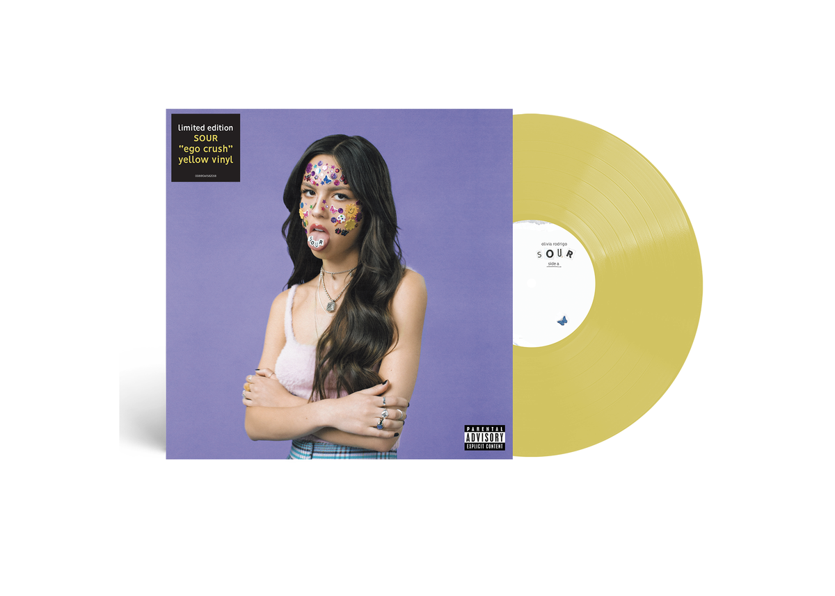 Olivia Rodrigo - SOUR (ego crush yellow vinyl)
