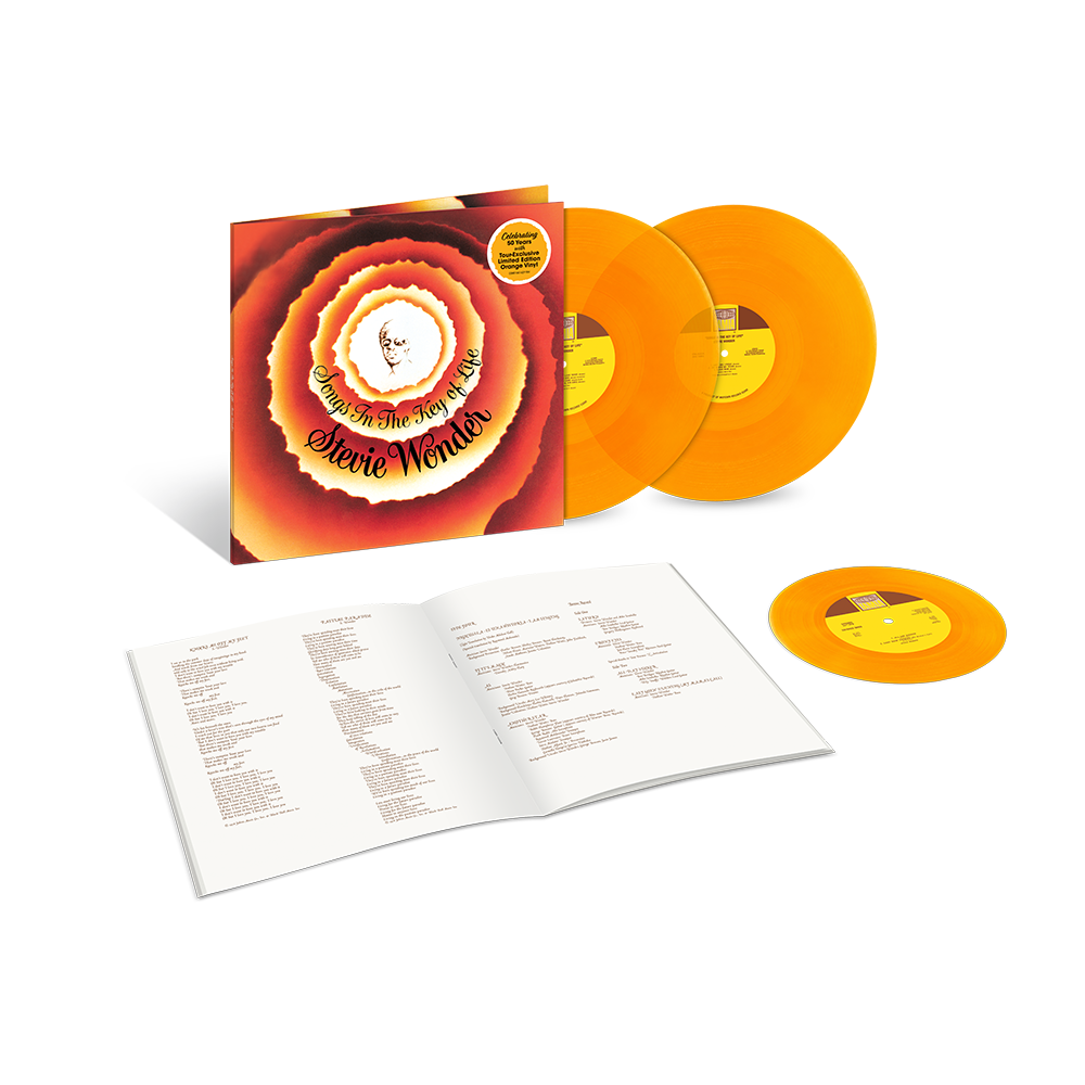 Stevie Wonder - Songs in the Key of Life - Double Vinyle + 45T Couleur