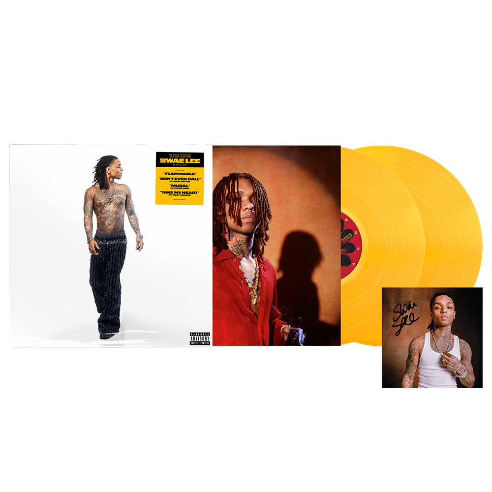 Swae Lee - Same Difference - Double Vinyle Couleur Jaune + Artcard dédicacée
