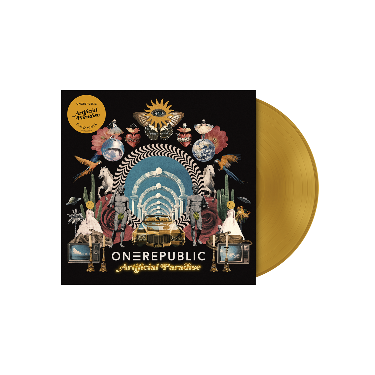 OneRepublic - Artificial Paradise - Vinyle doré