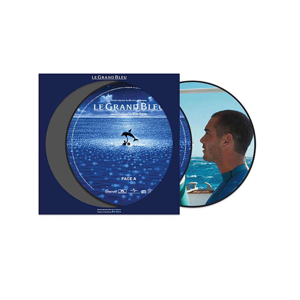 Eric Serra - Le Grand Bleu - Double vinyle picture dédicacé + 2 Places écoute immersive « Le Grand Bleu » en Dolby Atmos