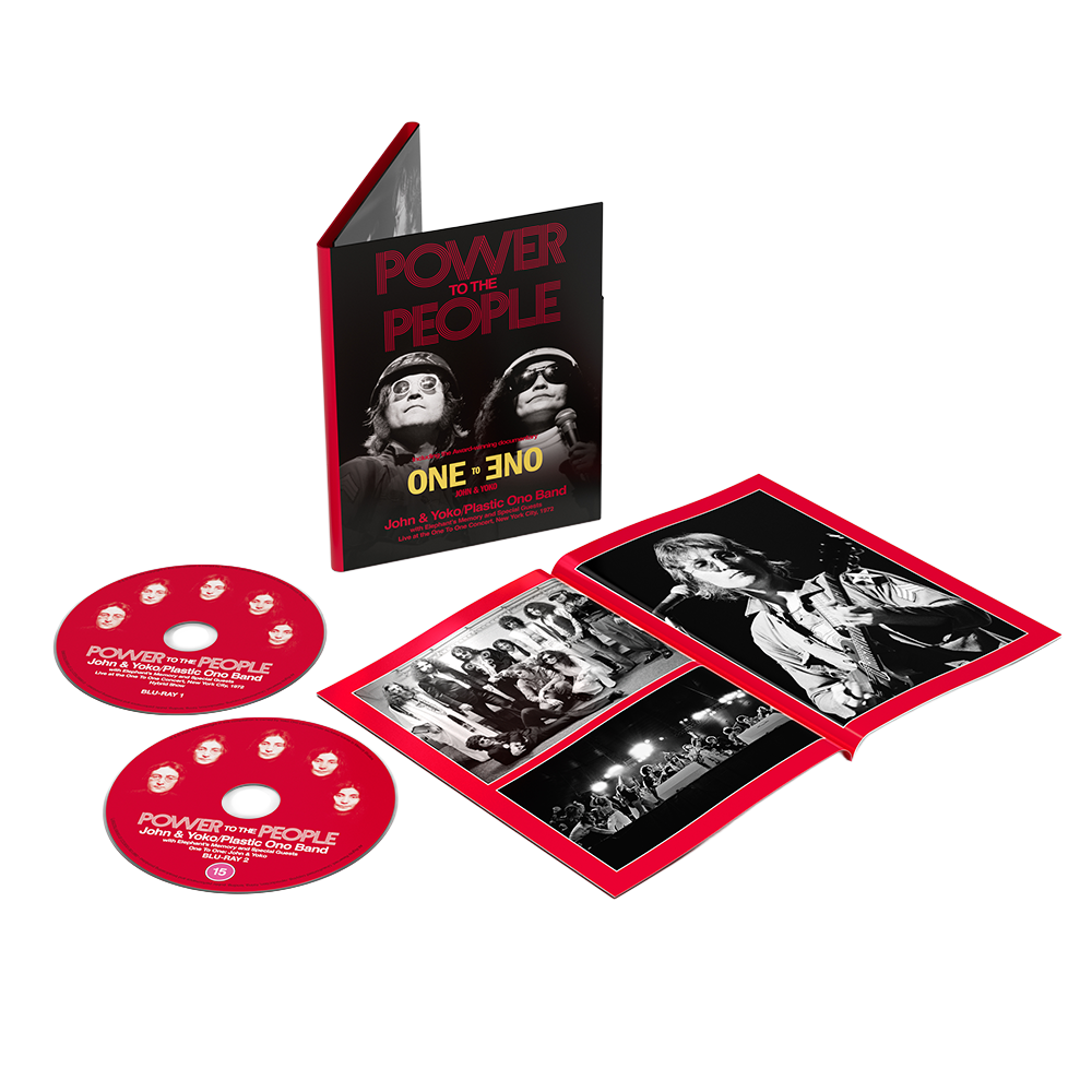 John Lennon - Power to the people - 2x BluRay Video 'Collector's Edition'