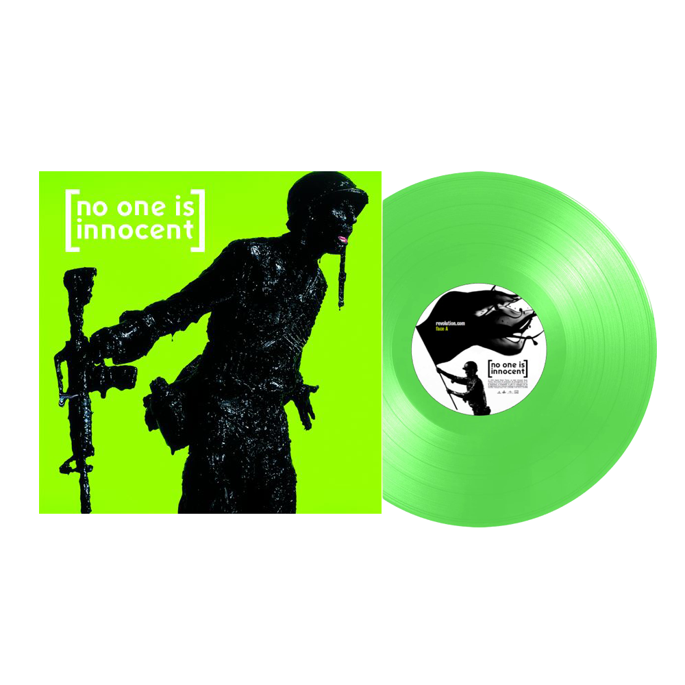No One Is Innocent - Revolution.com - Vinyle Vert Dédicacé