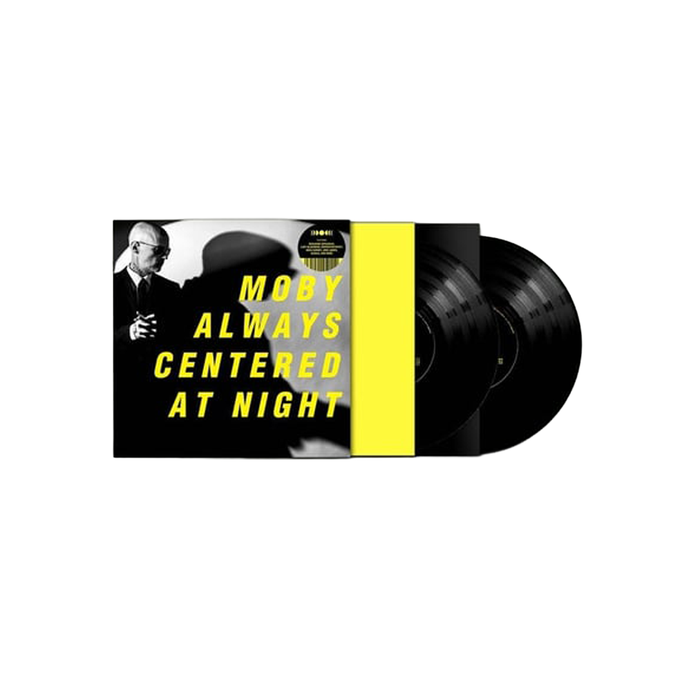 Moby - always centered at night - Double Vinyle