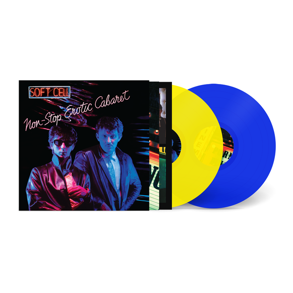 Soft Cell - Non-Stop Erotic Cabaret - Double vinyle jaune et bleu