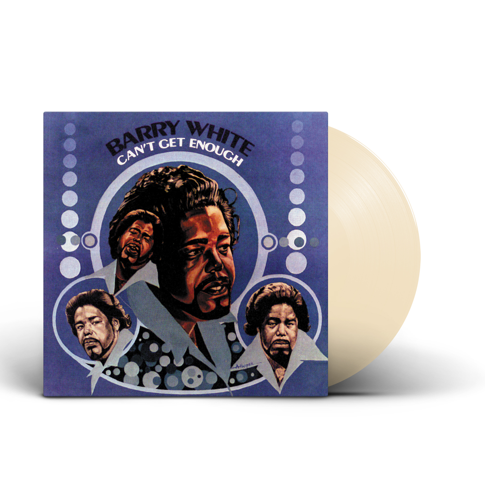 Barry White - Can’t Get Enough - Vinyle blanc