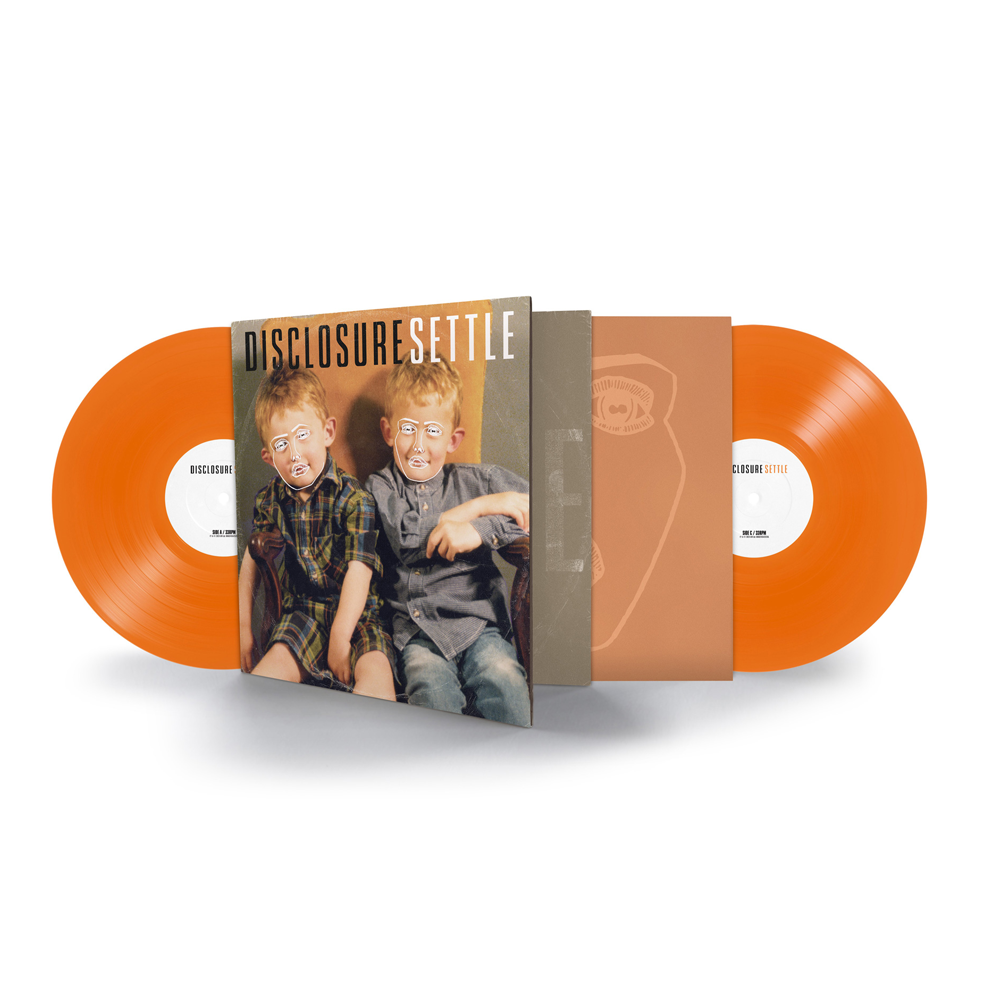 Disclosure - Settle - Double Vinyle orange transparent