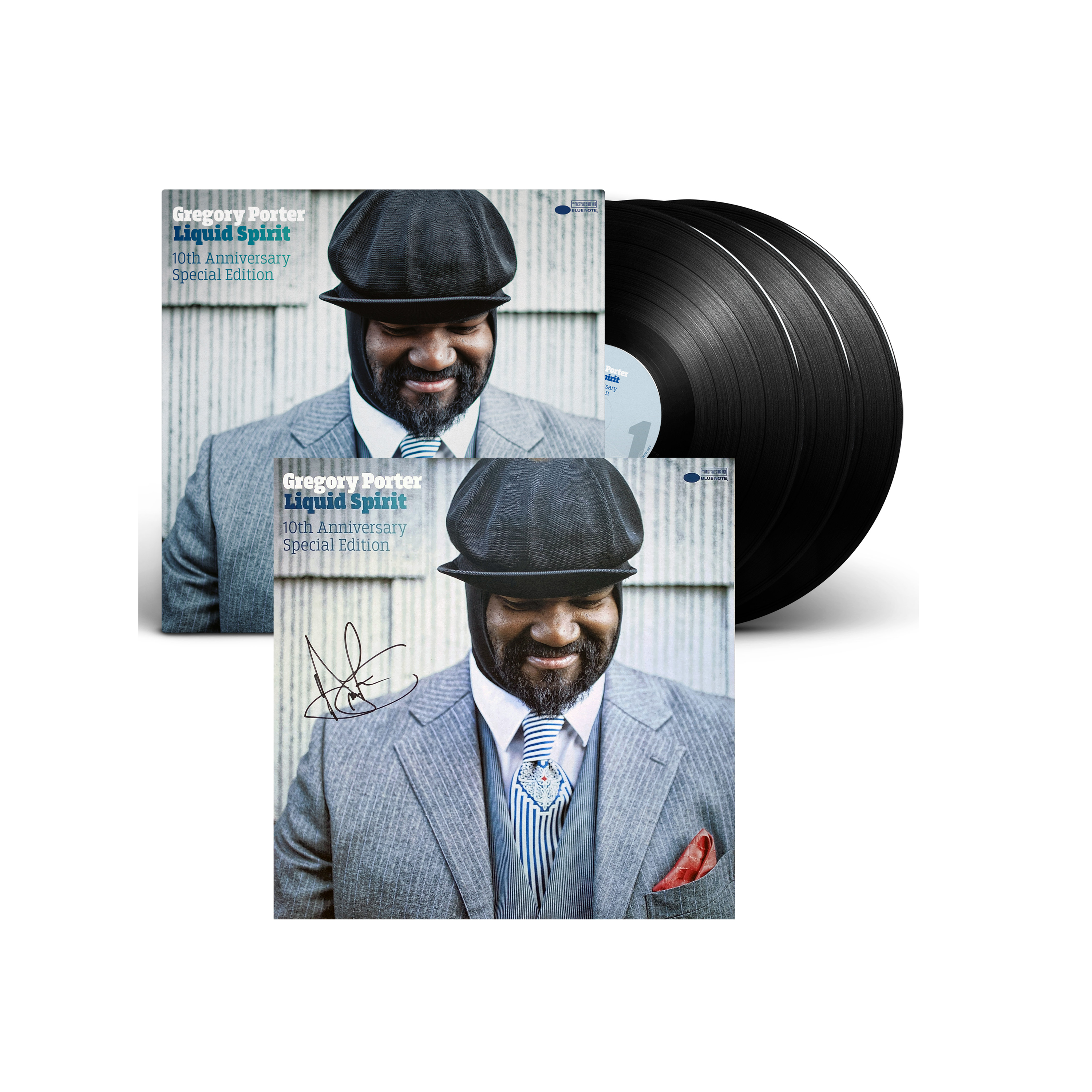 Gregory Porter - Liquid Spirit - 10th Anniversary Edition - Triple Vinyle + Carte dédicacée