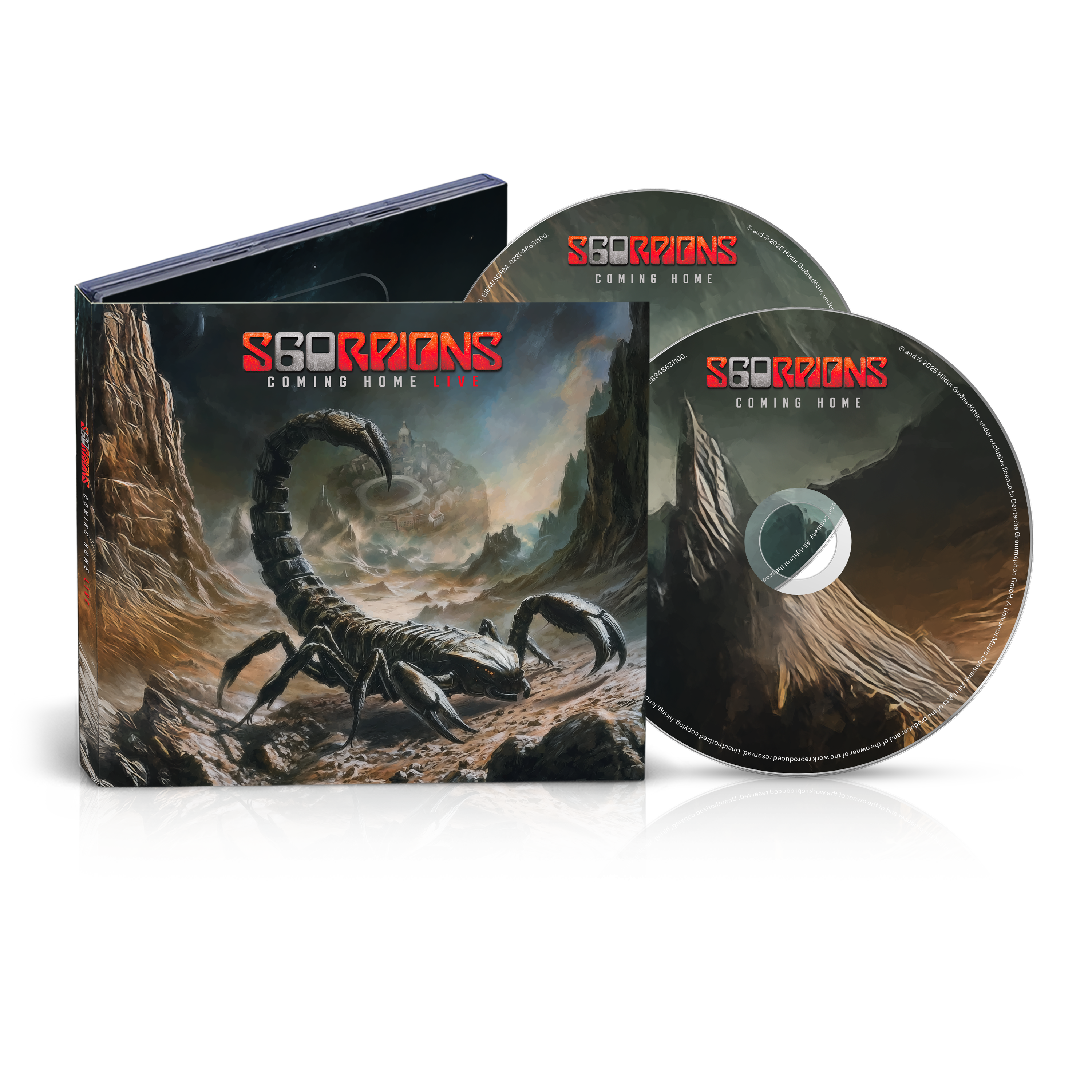 Scorpions - Coming Home Live - Double CD