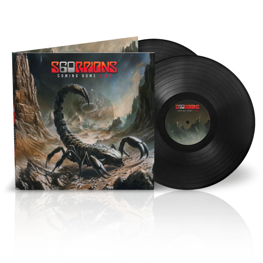 Scorpions - Coming Home Live - Double Vinyle + T-shirt "Soixante ans de Rock'n'Roll"