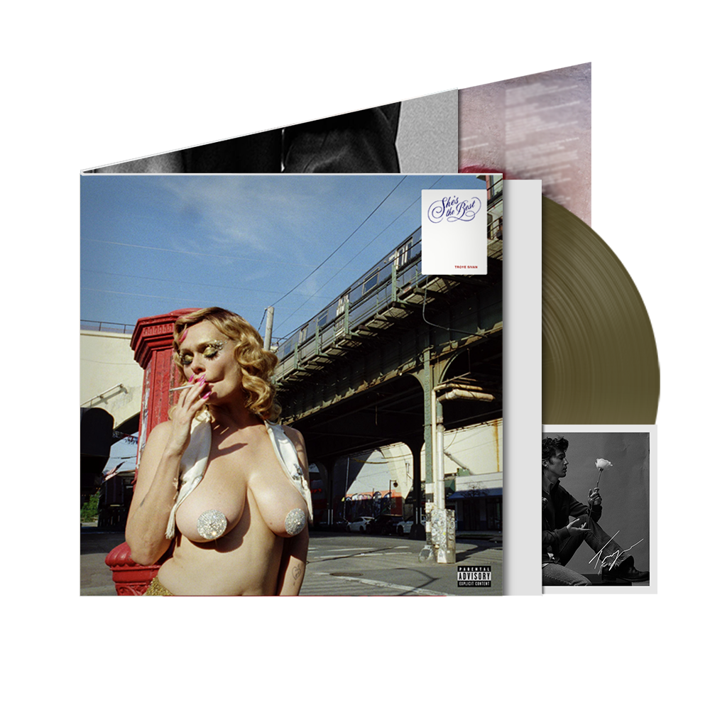 Troye Sivan - She's the Best - Vinyle Brun Transparent Exclusif avec poster collector + Artcard dédicacée