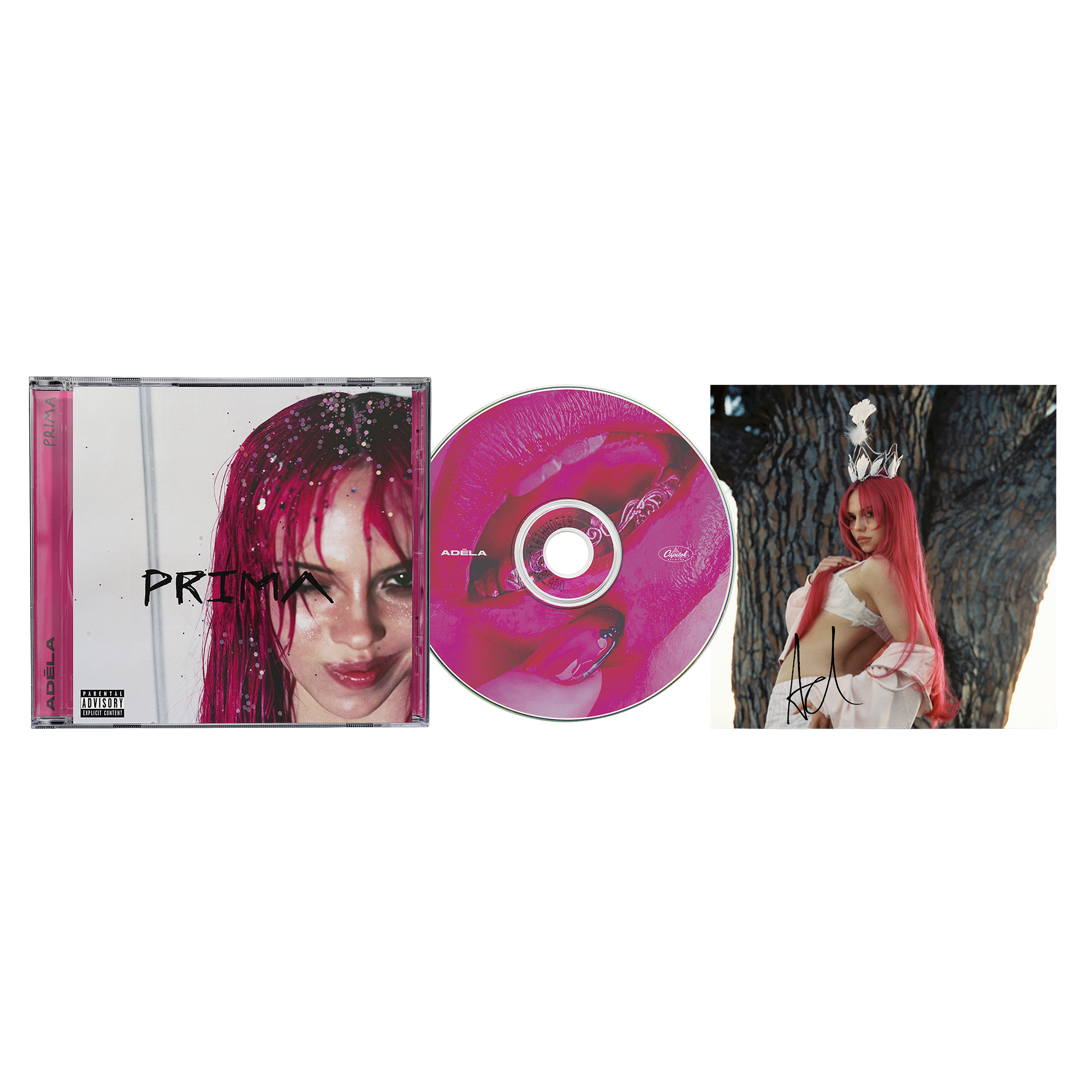 ADÉLA - PRIMA - CD + Artcard dédicacée