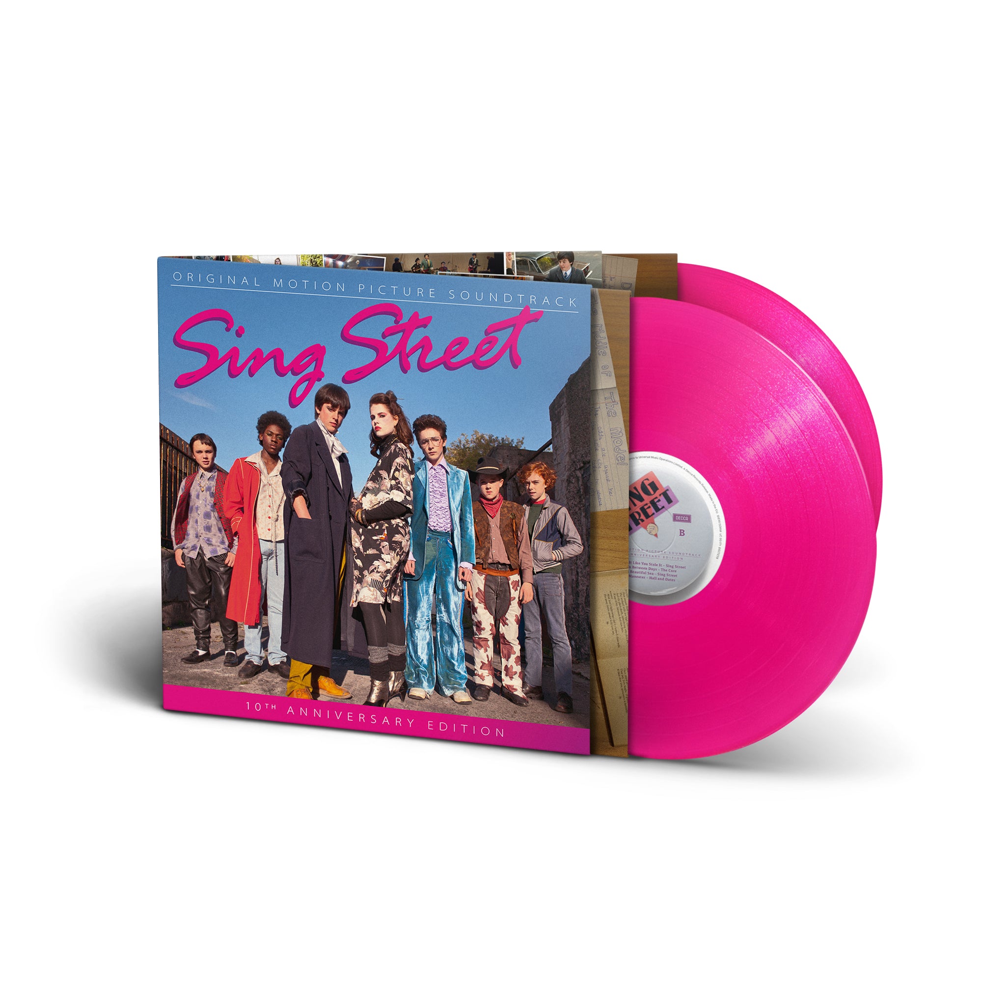 Various Artists - Sing Street (10th Anniversary Edition) - Double Vinyle Rose Glitter