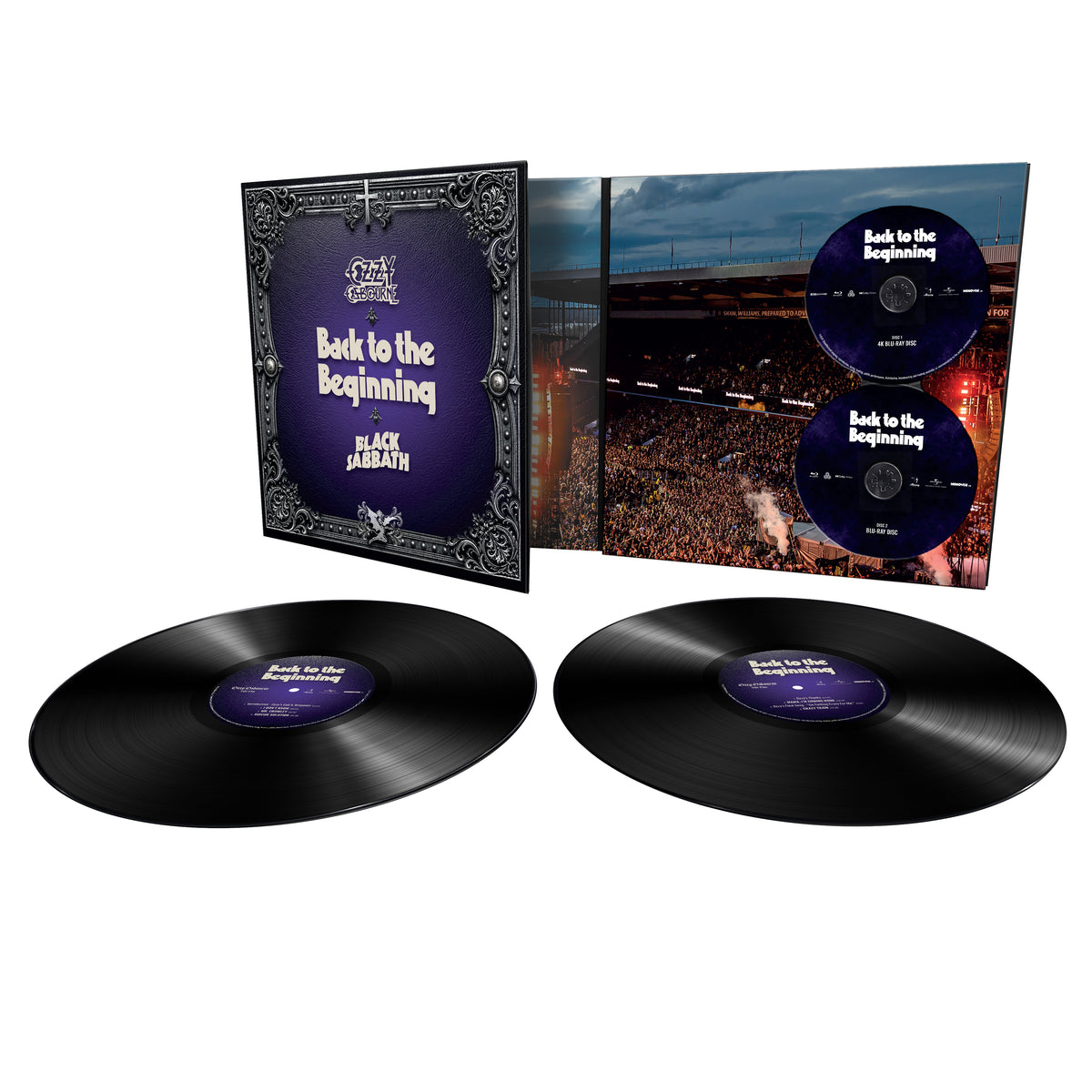 Ozzy Osbourne & Black Sabbath - Back To The Beginning - Double Vinyle / 2 Blu-Ray