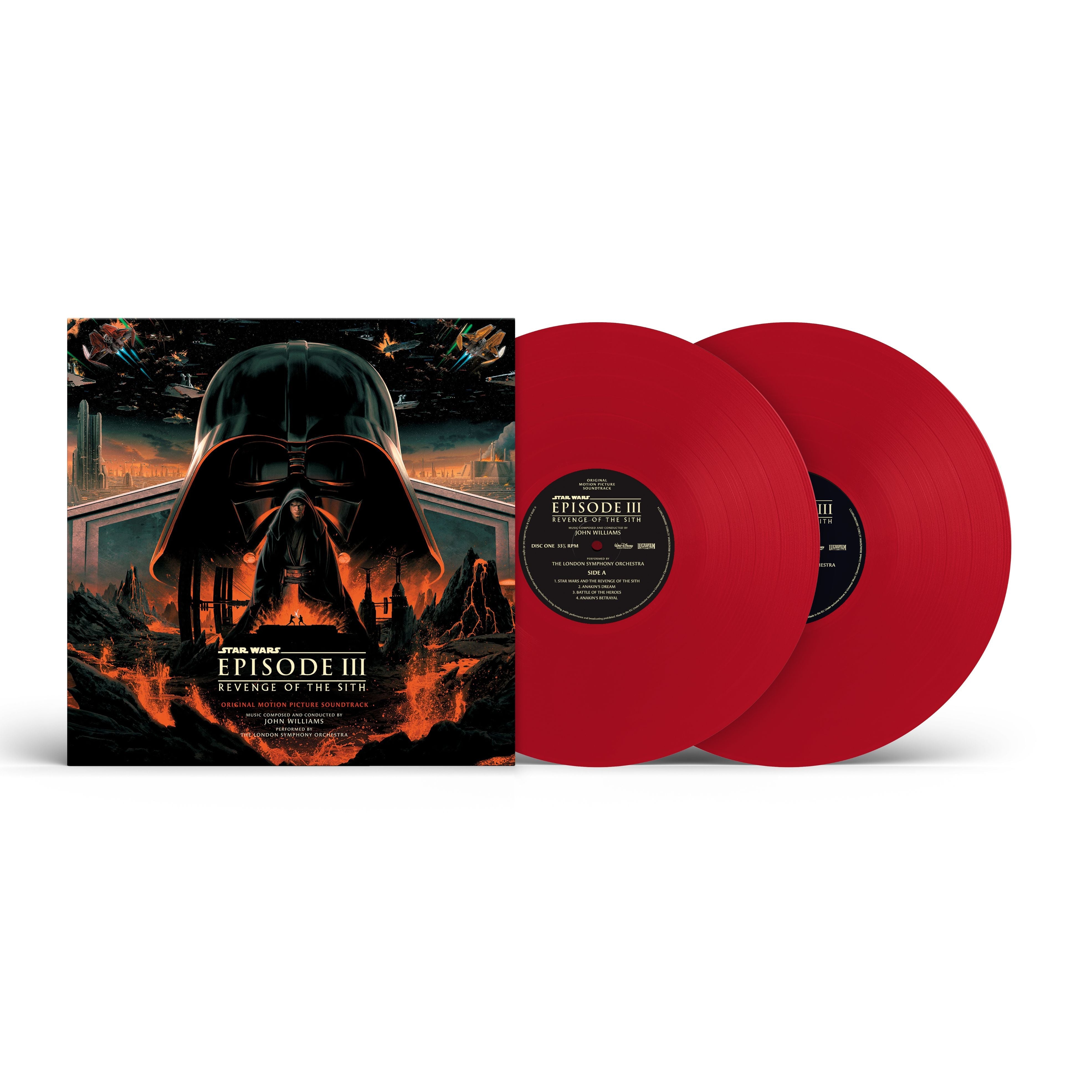 John Williams - Star Wars: Revenge of the Sith - Double Vinyle Rouge
