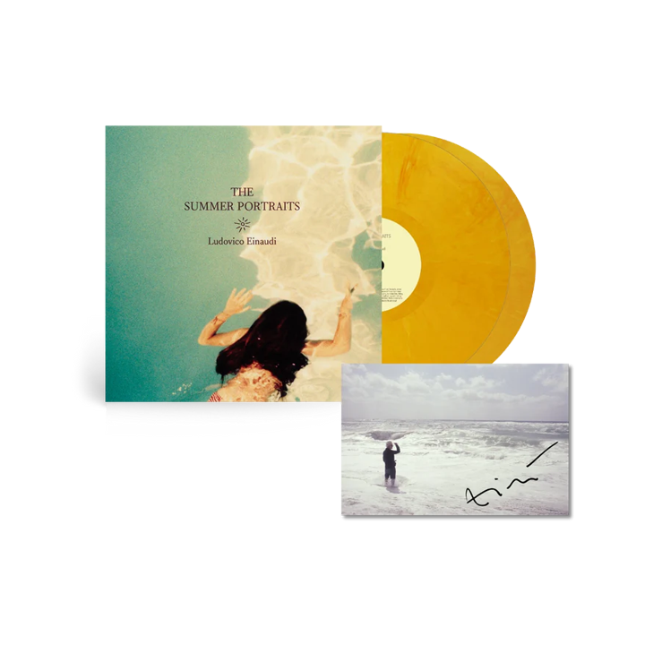 Ludovico Einaudi - The Summer Portraits - Double Vinyle couleur + Carte dédicacée