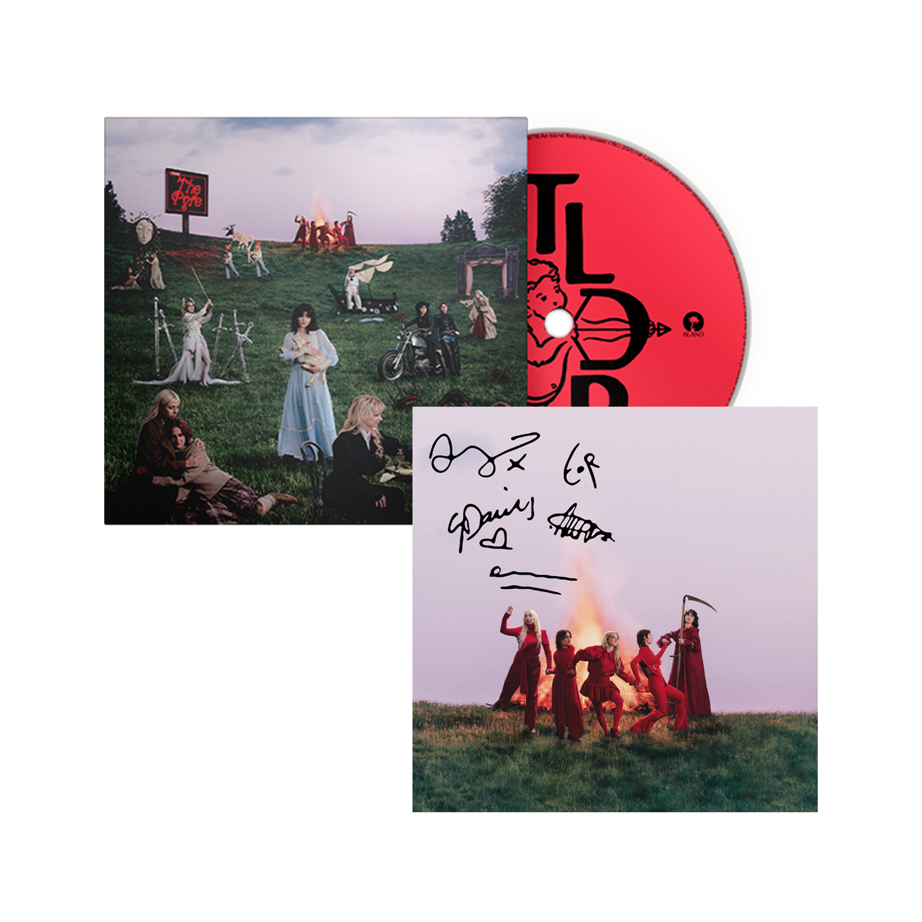The Last Dinner Party - From The Pyre - CD + Artcard dédicacée