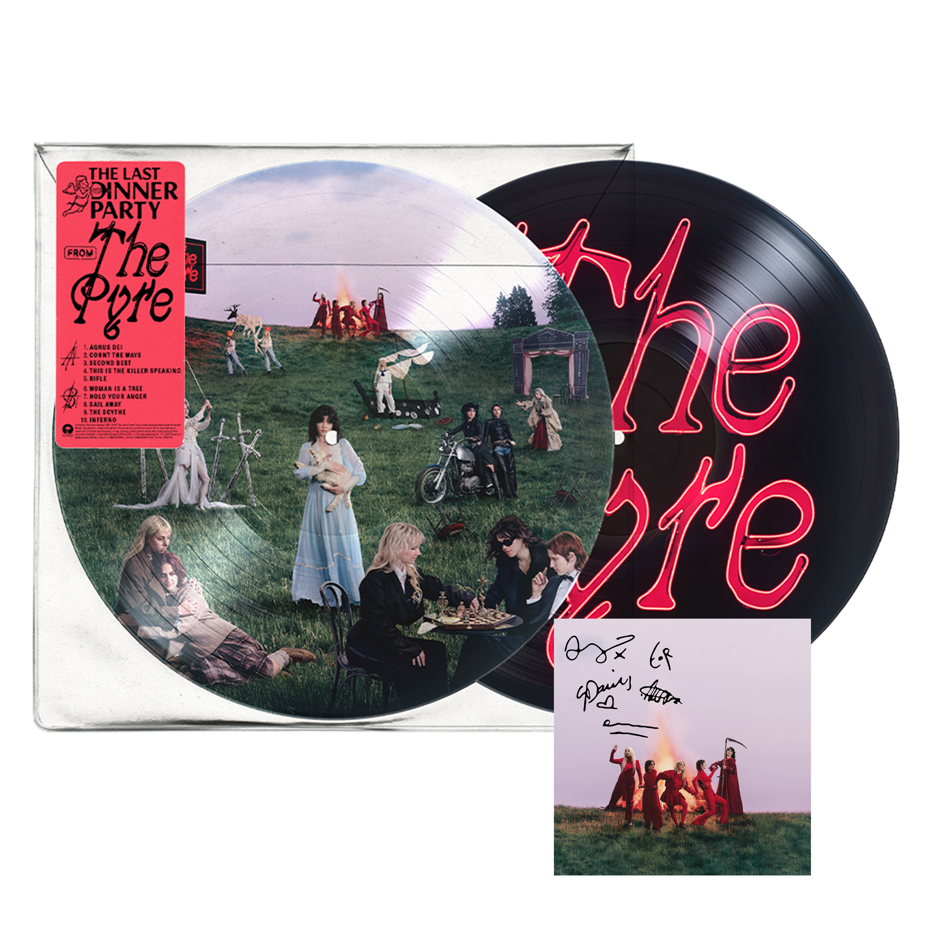 The Last Dinner Party - From The Pyre - Vinyle Picture Disc + Artcard dédicacée