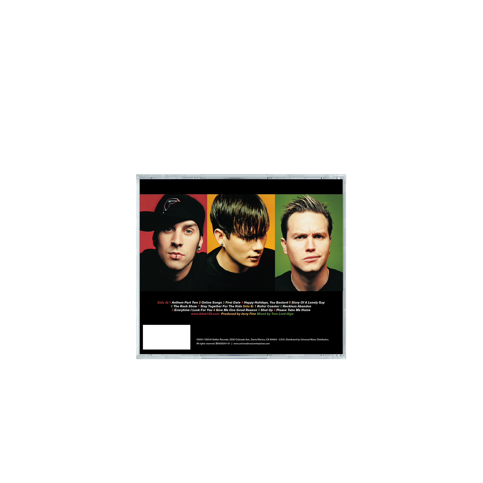 Blink-182 - Take Off Your Pants And Jacket (25 Year Anniversary Edition) - CD
