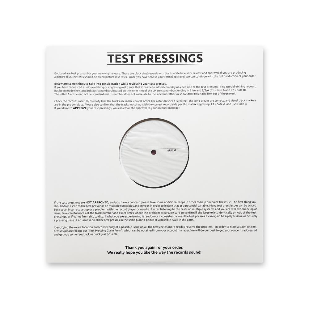 Georges Brassens - Brassens à 100 ans - Test Pressing - Rondelle 1