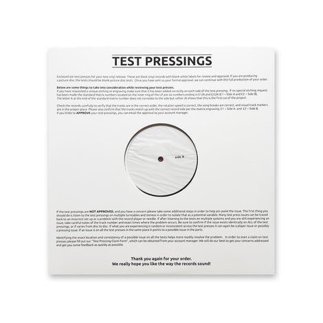 Georges Brassens - Brassens à 100 ans - Test Pressing