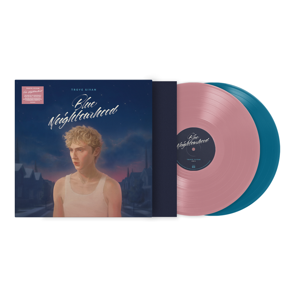 Troye Sivan - Blue Neighbourhood 'Ten Years On' - Double Vinyle Édition Limitée Blush & Blue