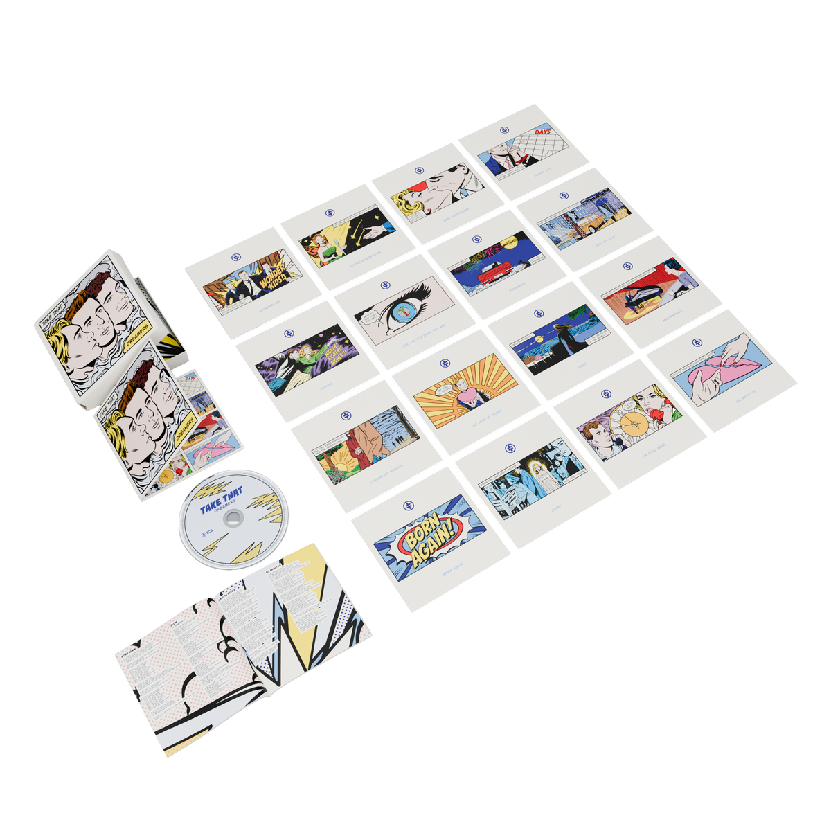 Take That - Dreamers - CD Édition Deluxe + Artcard dédicacée