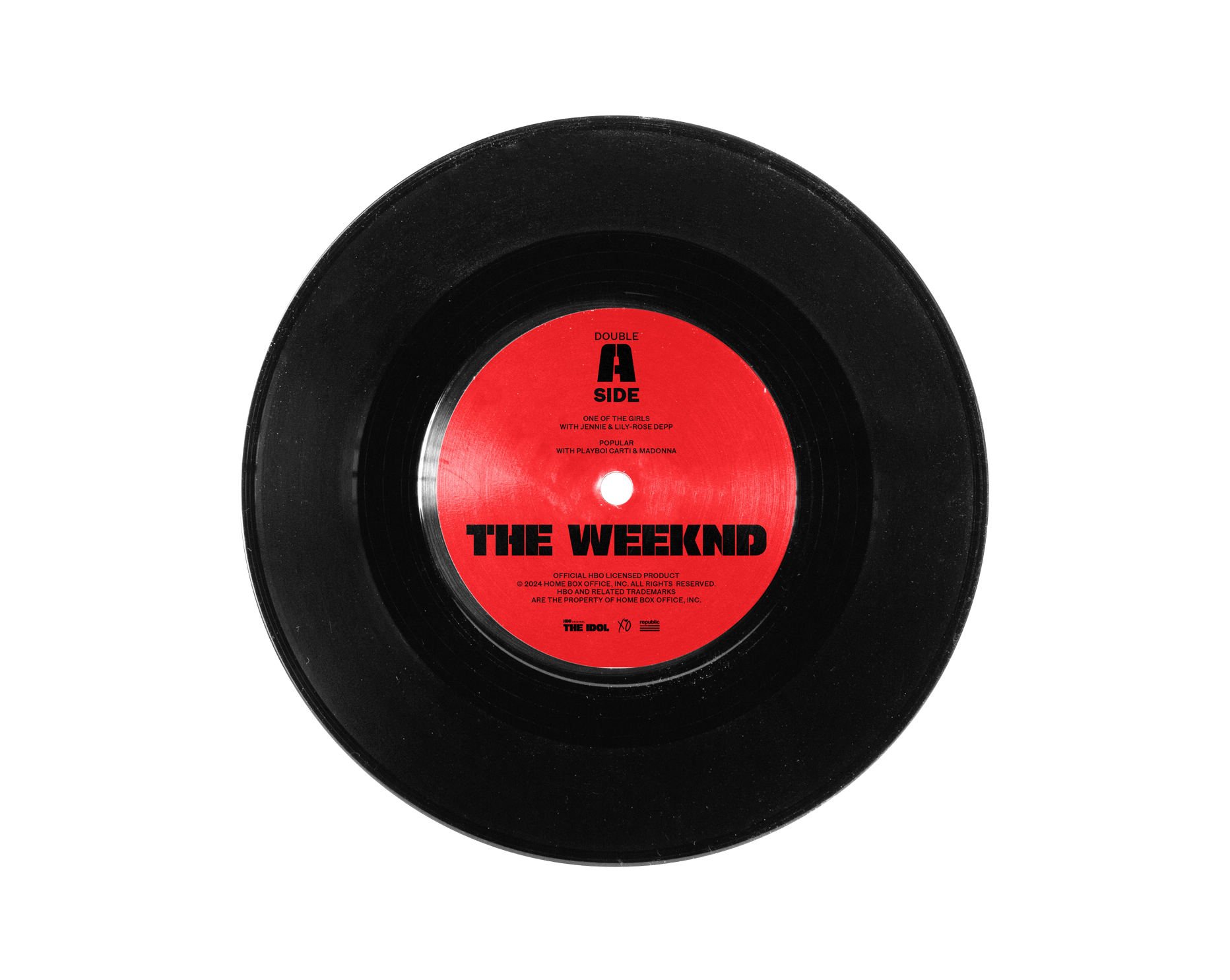 The Weeknd - ONE OF THE GIRLS + POPULAR - VINYLE 7”