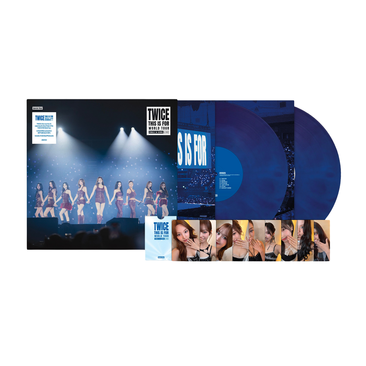 TWICE - Special Vinyl <THIS IS FOR> WORLD TOUR FINALE in SEOUL - LIVE