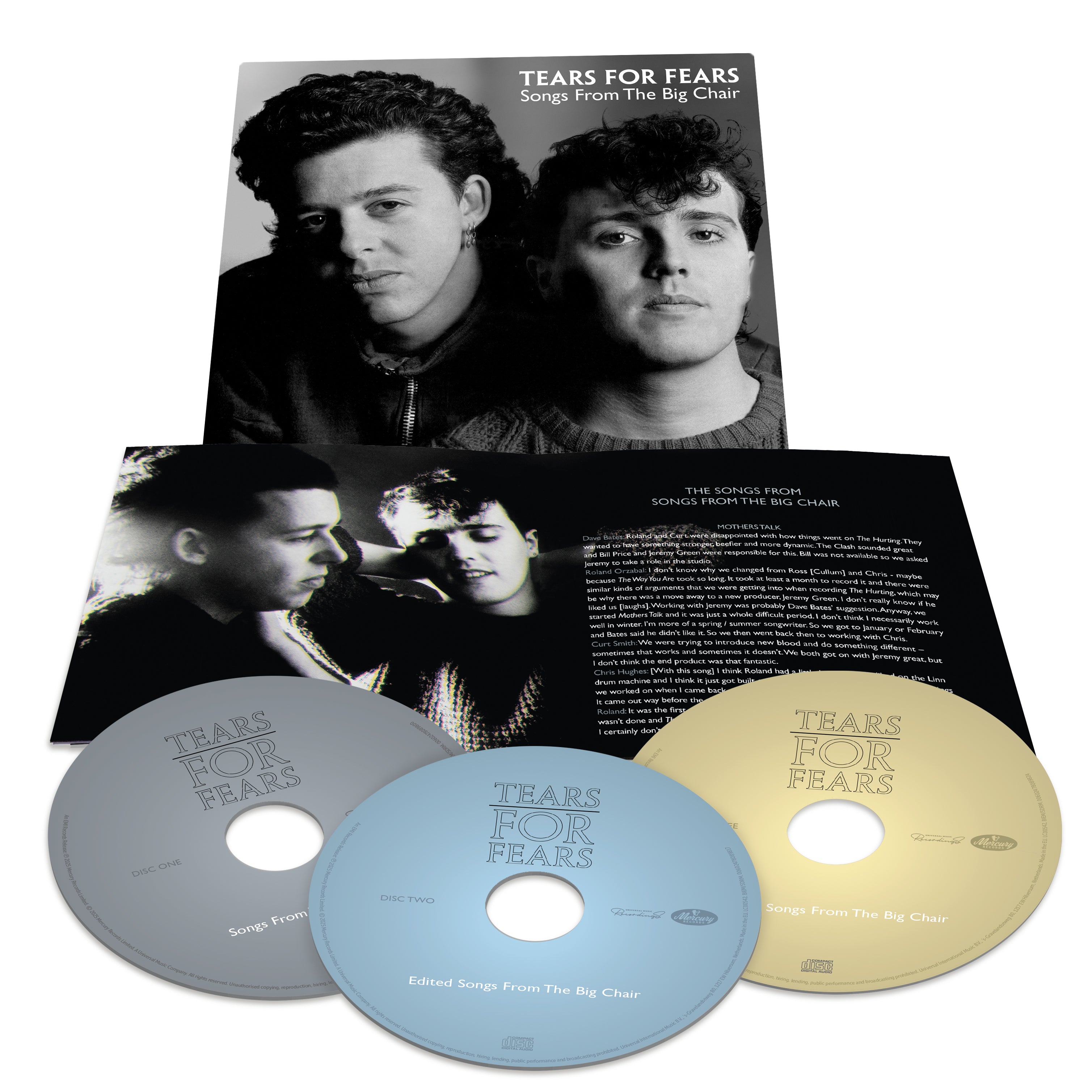 Tears For Fears - Songs From The Big Chair - 3CD