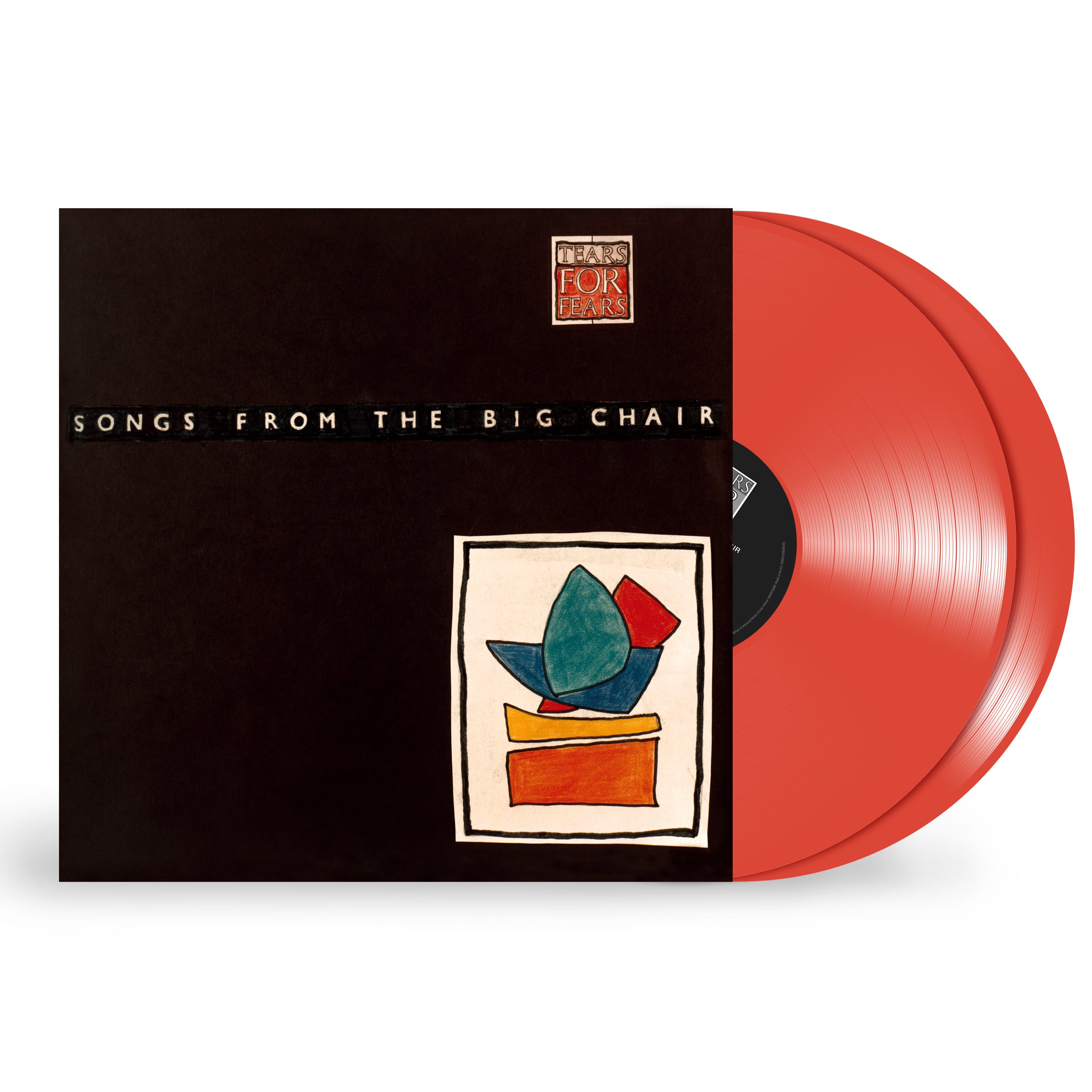 Tears For Fears - Songs From The Big Chair - Double Vinyle Rouge transparent