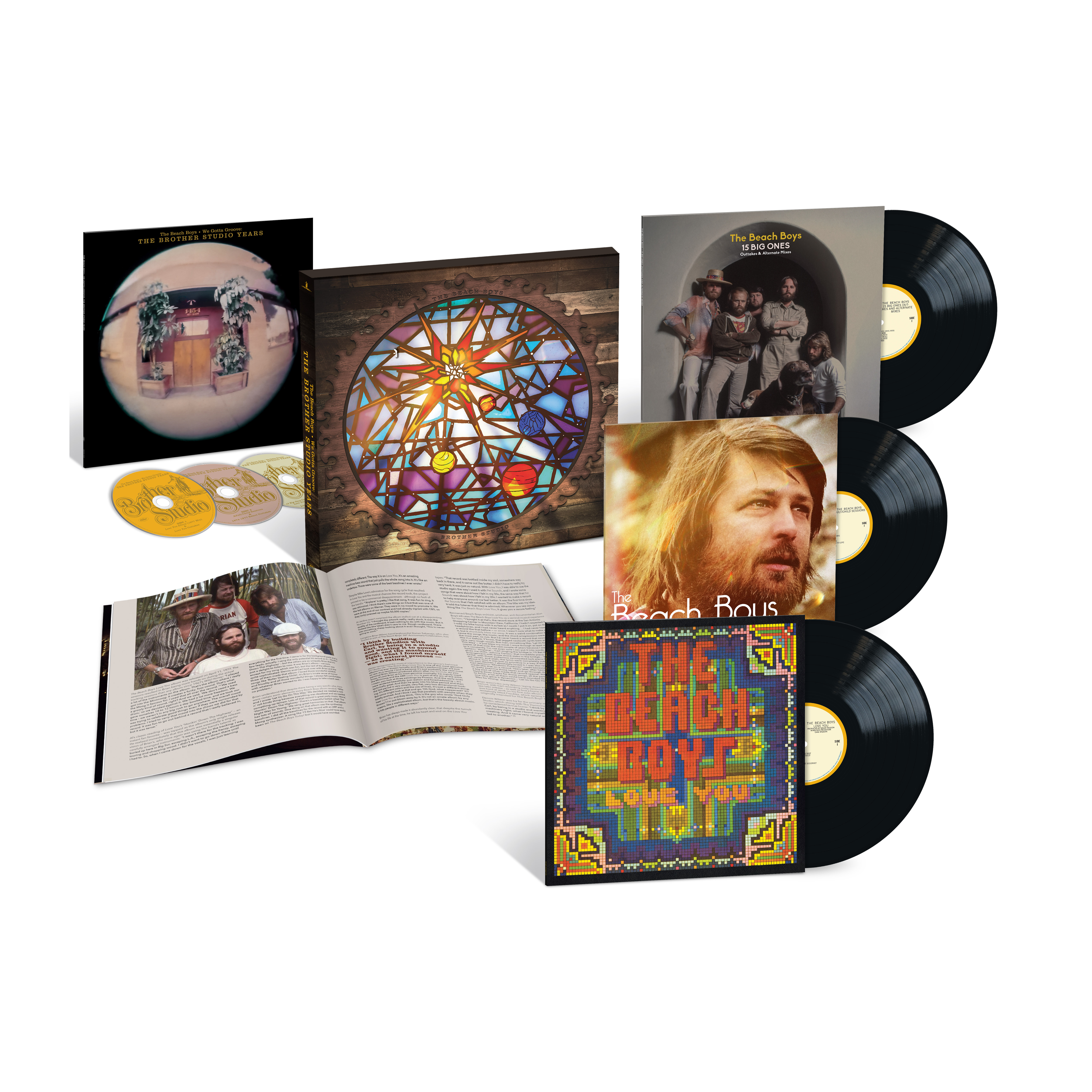 The Beach Boys - We Gotta Groove - Coffret 3LP / 3CD (Exclusivité store)