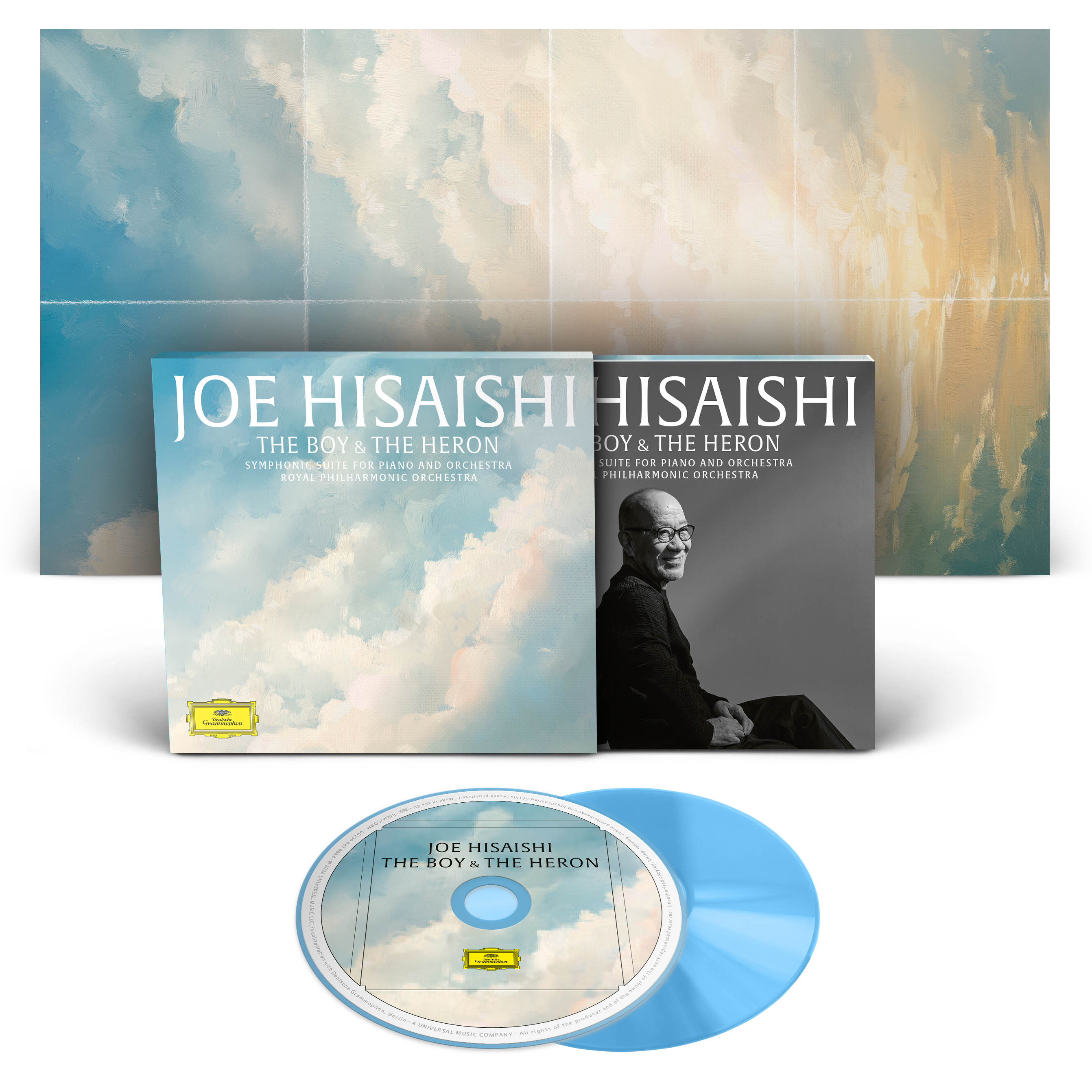 Joe Hisaishi, Royal Philharmonic Orchestra - The Boy and the Heron: Symphonic Suite for piano and orchestra - CD Exclusif "Sky Blue"