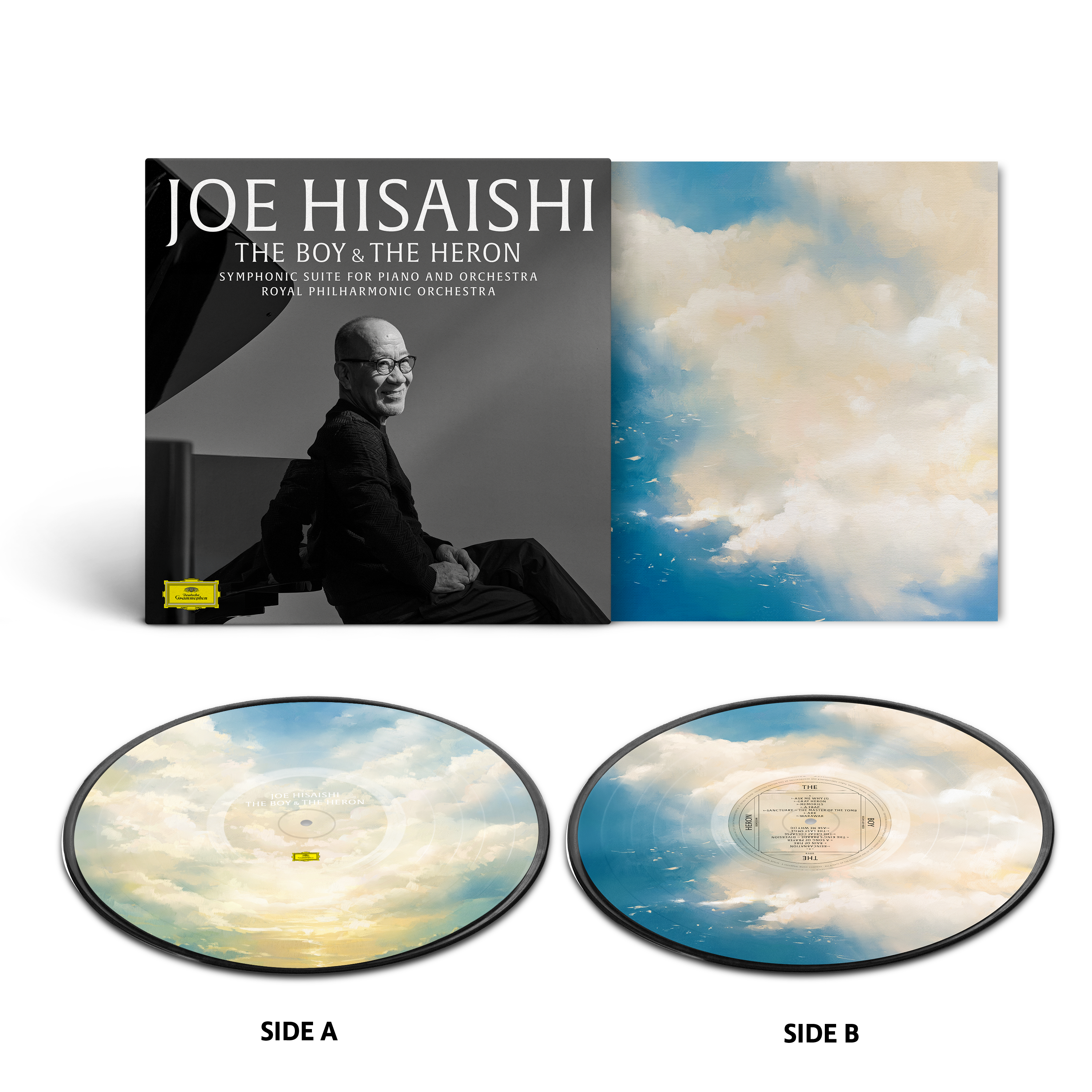 Joe Hisaishi, Royal Philharmonic Orchestra - The Boy and the Heron: Symphonic Suite for piano and orchestra - Picture Disc Exclusif