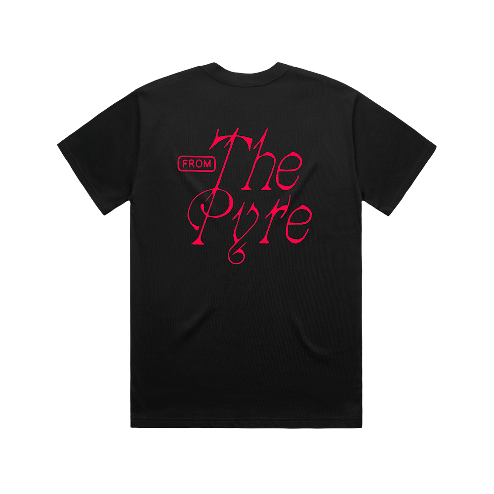 The Last Dinner Party - From The Pyre - Black Logo T-Shirt
