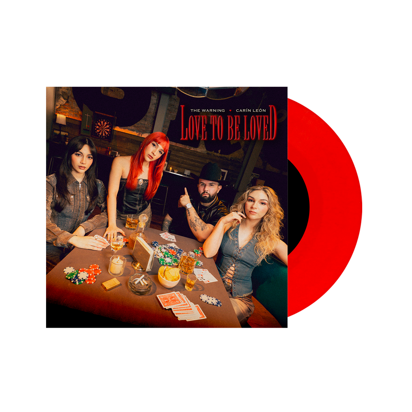 The Warning x Carín León - Love To Be Loved - Vinyle 45T