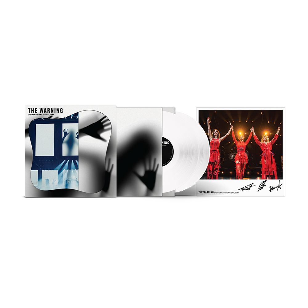 The Warning - Live From Auditorio Nacional, CDMX - Double Vinyle (Ente Ver.) Opaque White + Exclusive Booklet + Artcard dédicacée