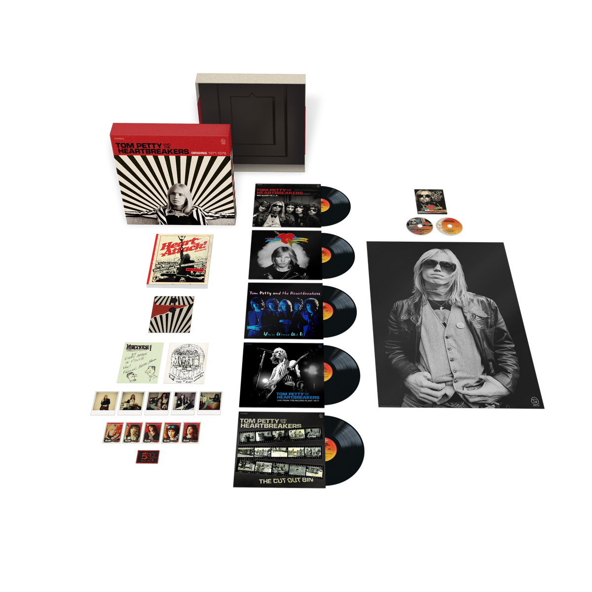 Tom Petty And The Heartbreakers - Origins 1971-1978 - Coffret 5LP + DVD + Blu-Ray Audio