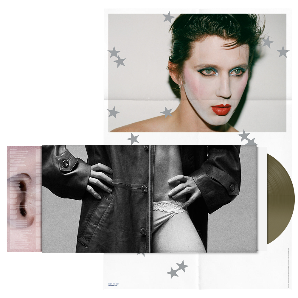 Troye Sivan - She's the Best - Vinyle Brun Transparent Exclusif avec poster collector + Artcard dédicacée