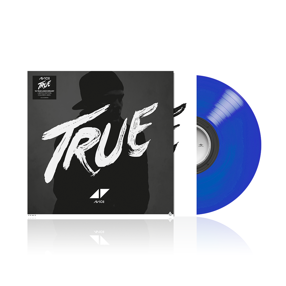 Avicii - True ( 10ème anniversaire) - Vinyle bleu édition limitée