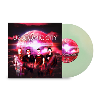 U2 - Atomic City - Vinyle 45T phosphorescent transparent édition limitée